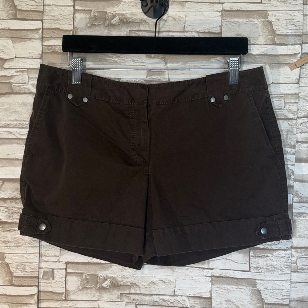 LOFT Ann Taylor 8 Women's Chocolate Brown Cargo Shorts